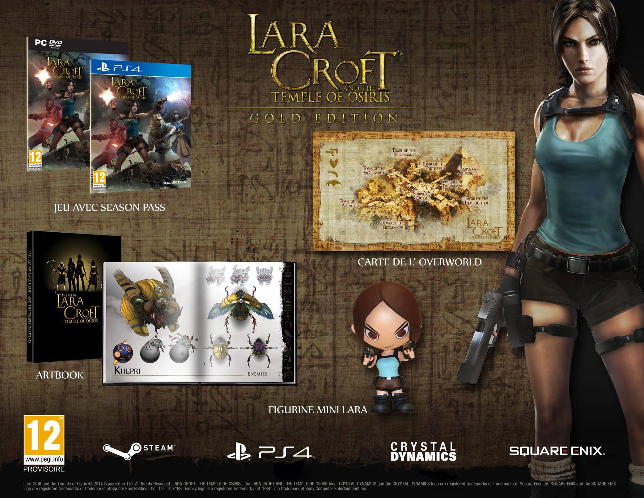 Illustration de l'article sur Lara Croft and the Temple of Osiris arrive le 09 dcembre 2014 