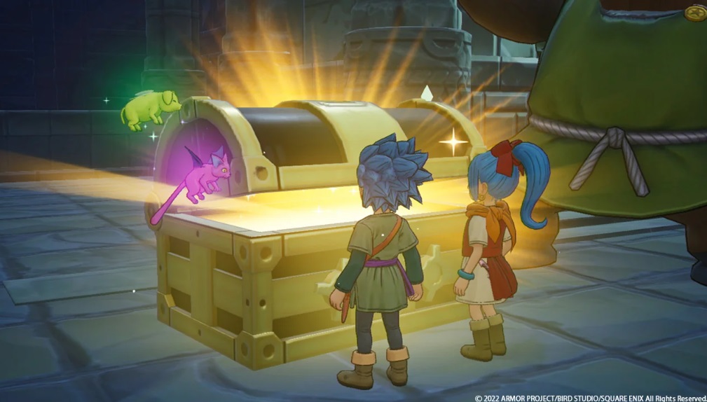 Illustration de l'article sur Dragon Quest Treasures estdisponible sur Switch
