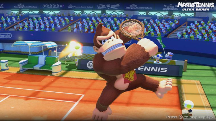 Illustration de l'article sur Mario Tennis Ultra Smash  
