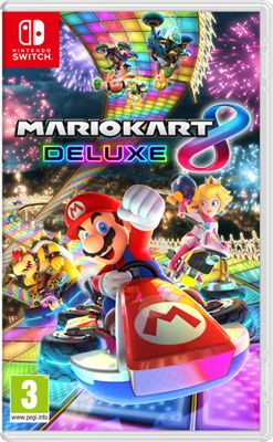 Retrouvez notre TEST :  Mario Kart 8 Deluxe - 18/20