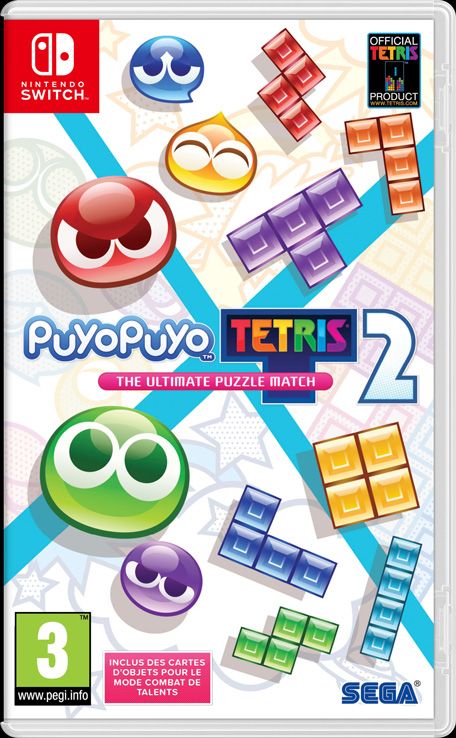 Retrouvez notre TEST : Puyo Puyo Tetris 2