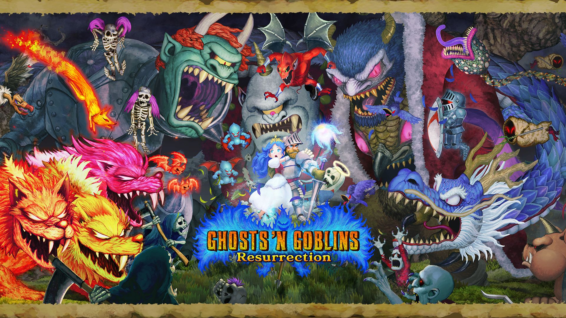 Illustration de l'article sur Capcom Arcade Stadium et modeGhosts n Goblins Resurrection