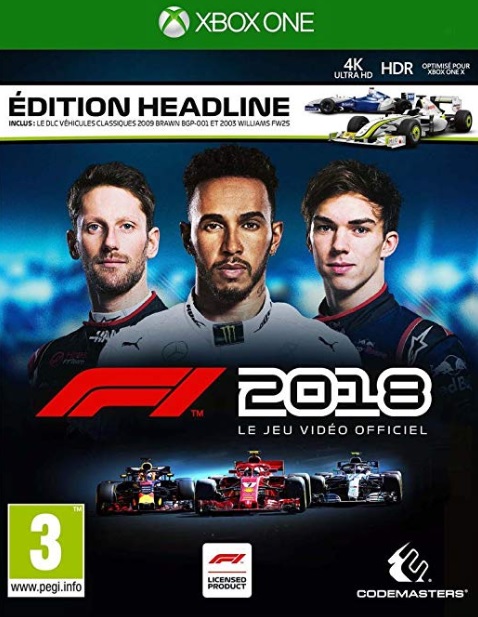 Retrouvez notre TEST : F1 2018 - PC PS4 Xbox ONE