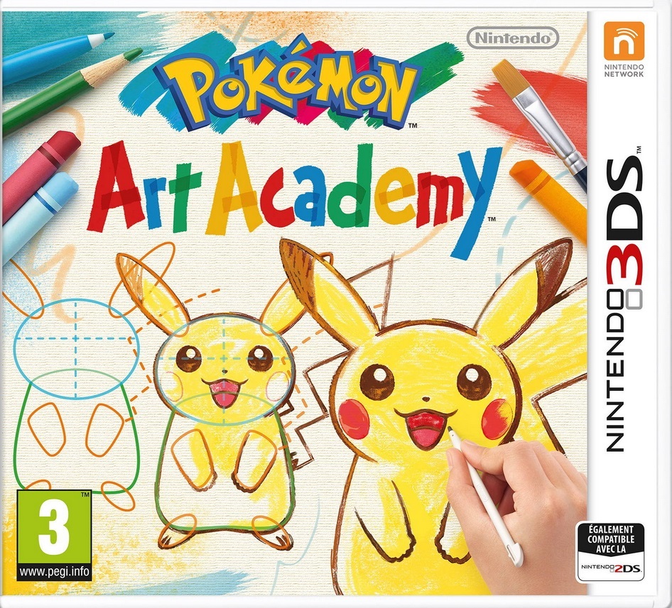 Illustration de l'article sur Nintendo annonce Pokmon Art Academy sur Nintendo 3DS