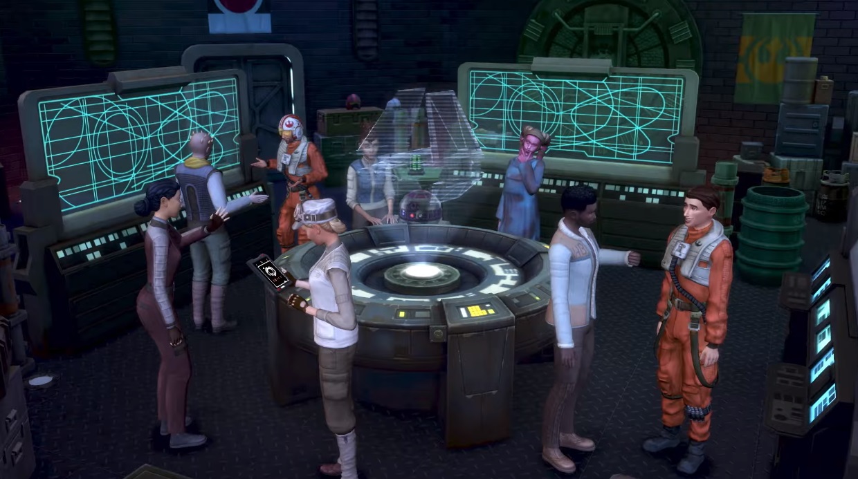 Illustration de l'article sur EA prsente Les Sims 4 Star Wars : Voyage sur Batuu