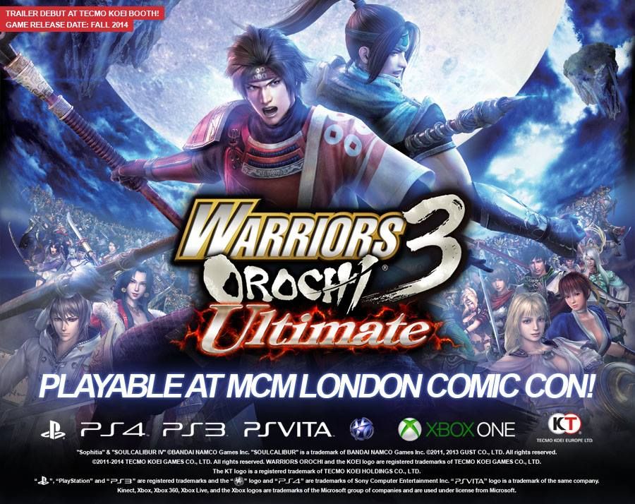 Illustration de l'article sur WARRIORS OROCHI 3 Ultimateannonc sur consoles