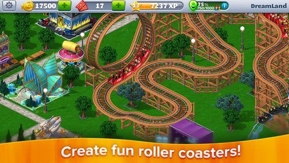 Illustration de l'article sur RollerCoaster Tycoon 3 dsormais disponible sur iOS