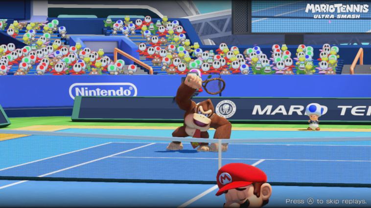 Illustration de l'article sur Mario Tennis Ultra Smash  