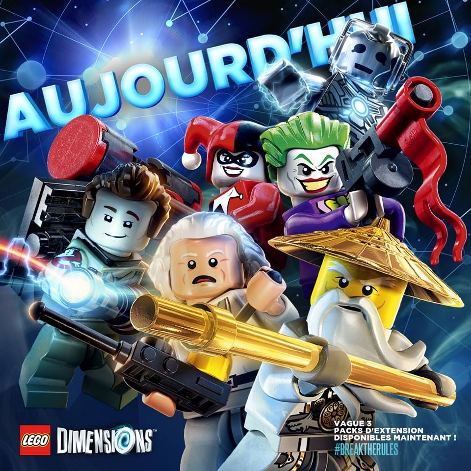 Illustration de l'article sur 5 nouveaux packs pourLEGO Dimensions