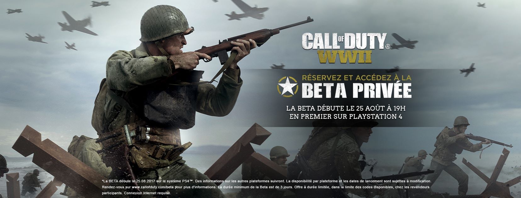 Illustration de l'article sur Call of Duty WWII  J-3 avant la BETA PS4