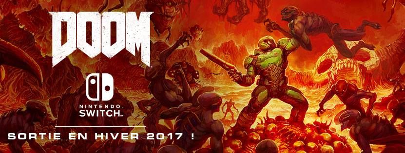 Illustration de l'article sur DOOM sera disponible sur Switch le vendredi 10 novembre