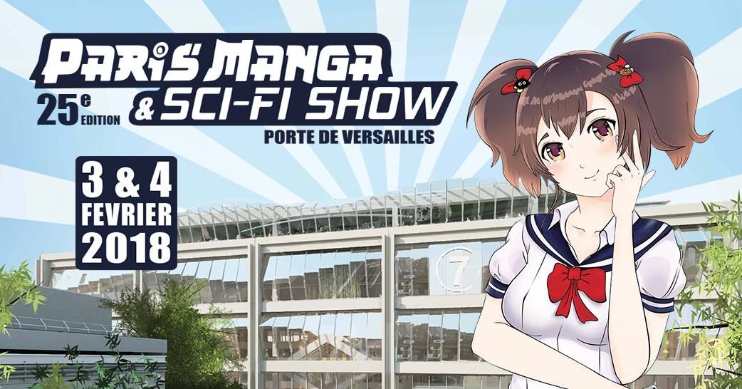 Illustration de l'article sur Paris Manga & Sci-Fi Show c'est ce week-end