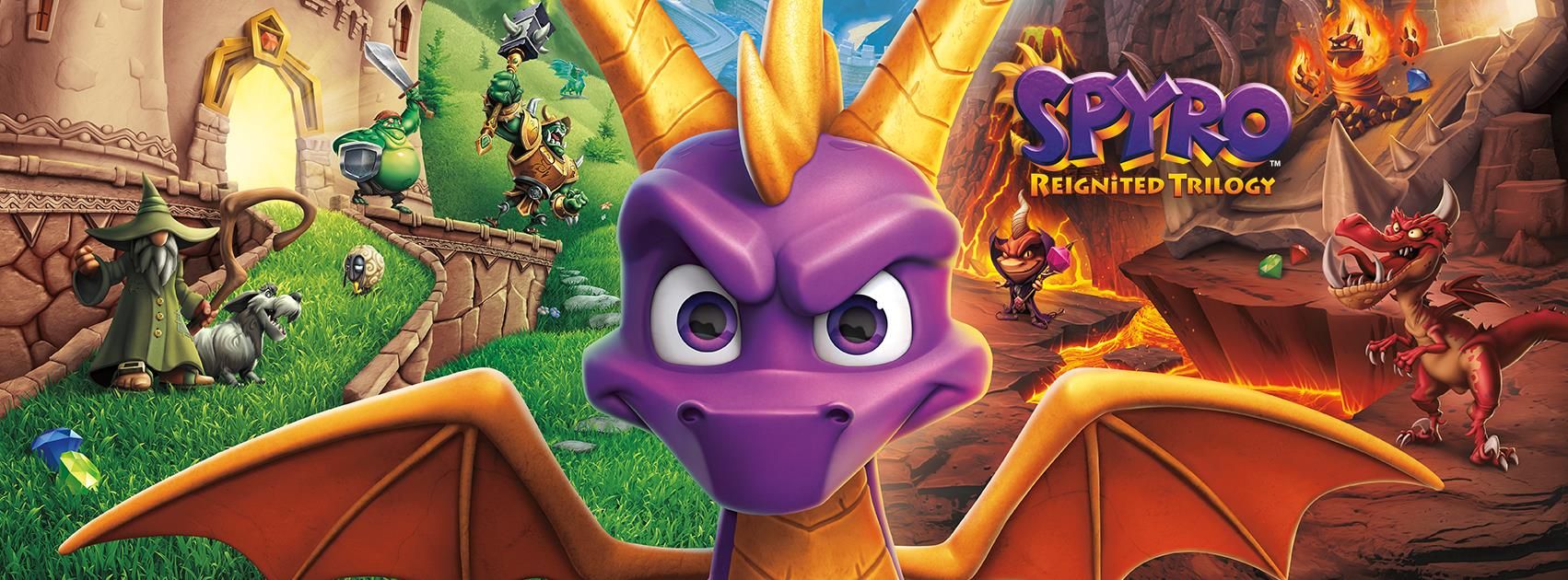 Illustration de l'article sur Spyro Reignited Trilogyen approche !