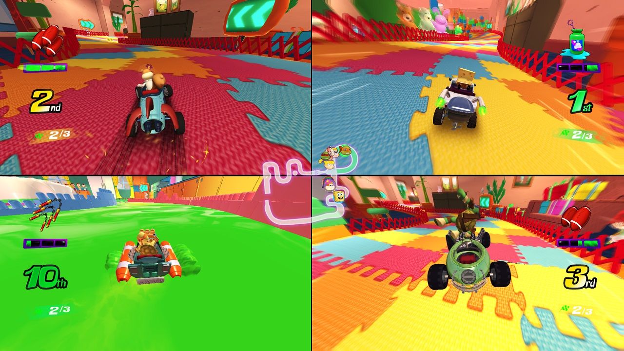 Illustration de l'article sur Nickelodeon Kart Racers