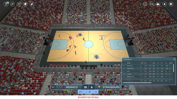 Illustration de l'article sur Pro Basketball Manager 2019 est disponible sur Steam