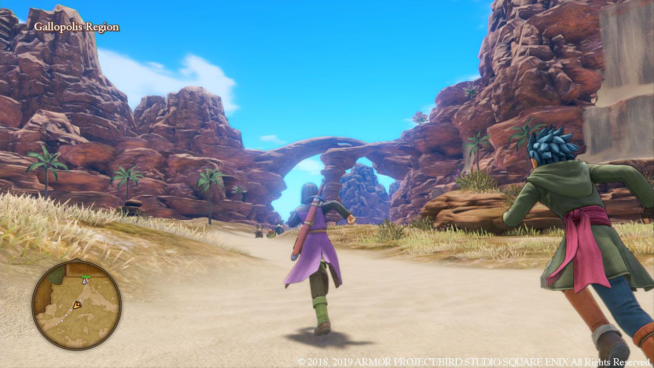 Illustration de l'article sur DRAGON QUEST XI S : LesCombattants de la destine