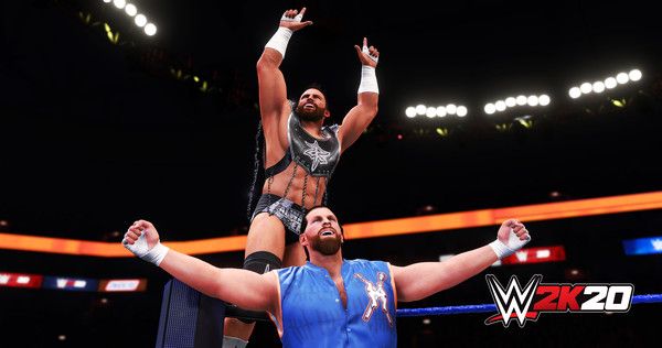 Illustration de l'article sur WWE 2K20 est disponible