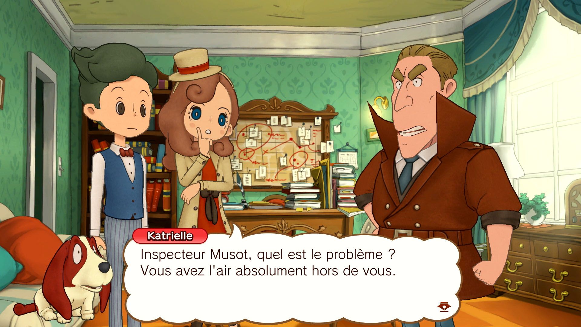 Illustration de l'article sur L'Aventure Layton : Katrielle et la conspiration des millionnaires