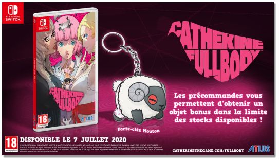 Illustration de l'article sur Catherine : Full Body estdisponible sur Switch