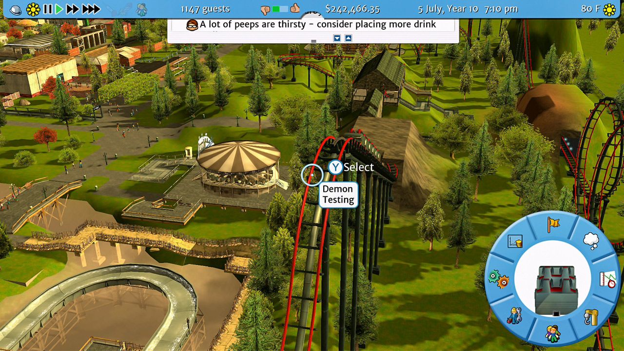 Illustration de l'article sur RollerCoaster Tycoon 3Complete Edition - PC Switch