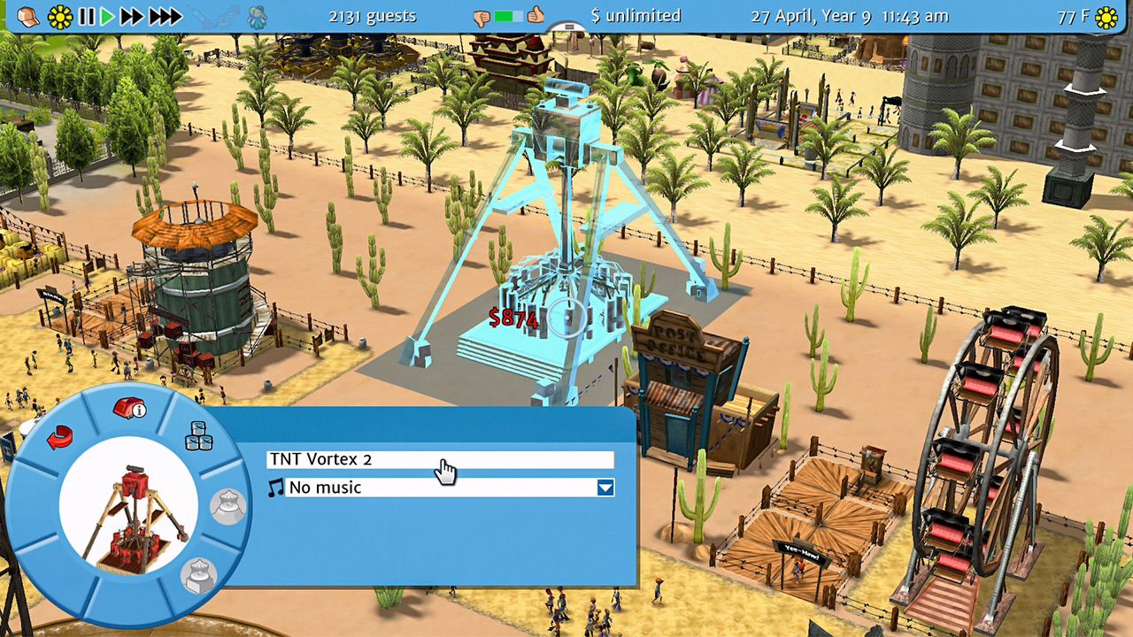 Illustration de l'article sur RollerCoaster Tycoon 3Complete Edition - PC Switch