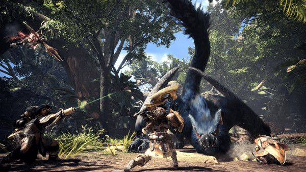 Illustration de l'article sur Mise  jour gratuite majeure deMonster Hunter World : Iceborne