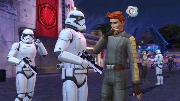 Illustration de l'article sur Les Sims 4 Star Wars : Voyage sur Batuu