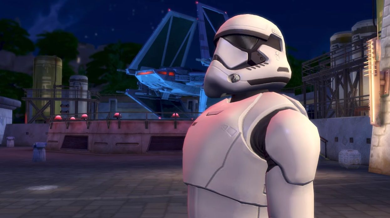 Illustration de l'article sur Les Sims 4 Star Wars : Voyage sur Batuu