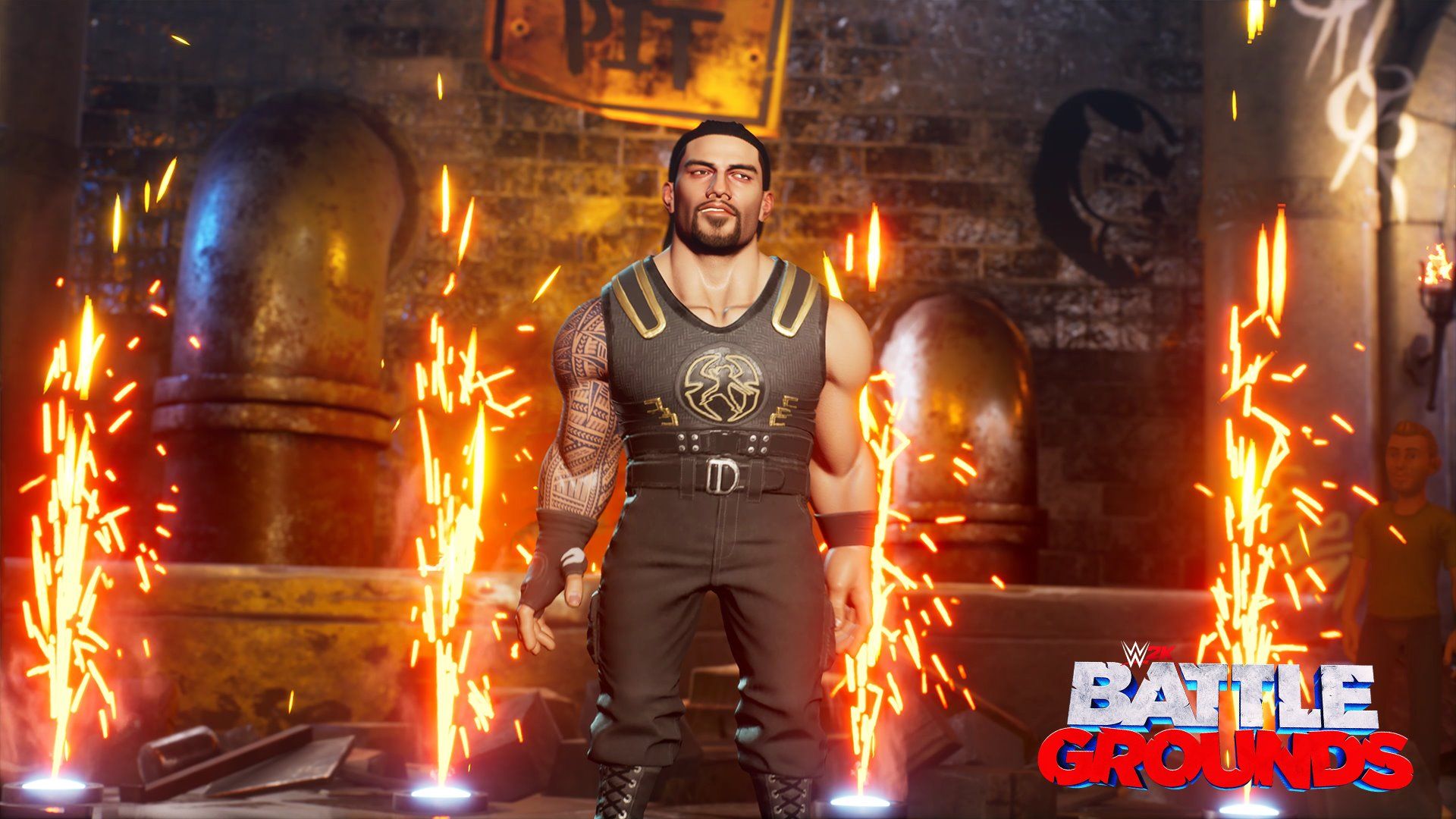 Illustration de l'article sur WWE 2K Battlegrounds