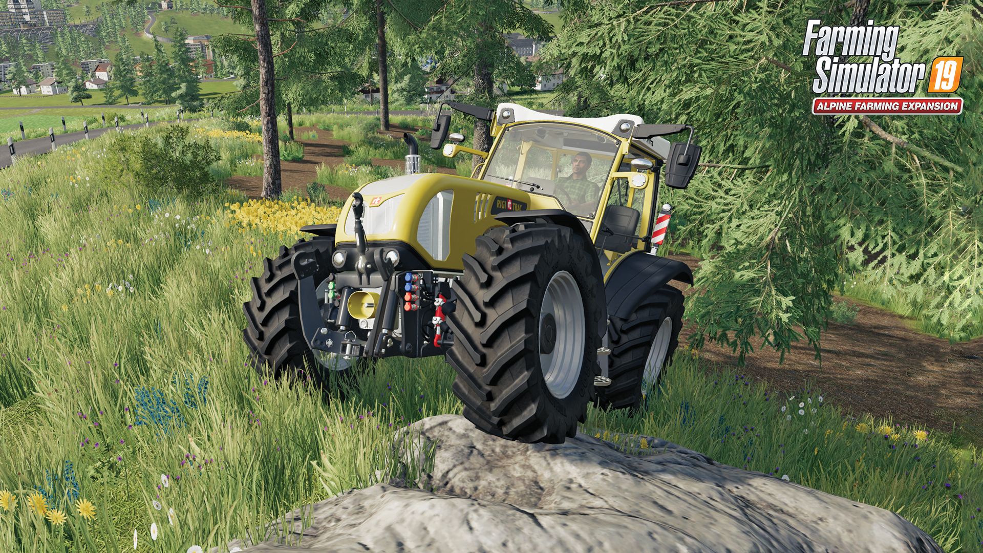 Illustration de l'article sur Farming Simulator 19Extension Alpine Farming