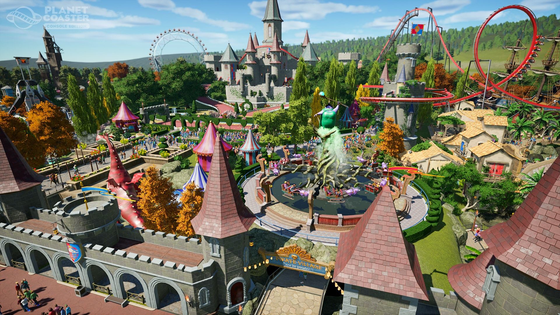 Illustration de l'article sur Planet Coaster Console Edition est maintenant disponible