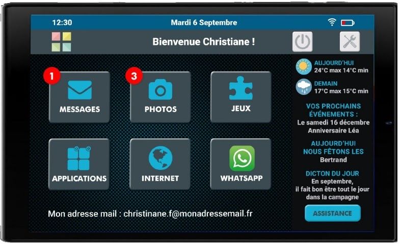 Illustration de l'article sur Facilotab : nouveaux designset un modèle Android 10