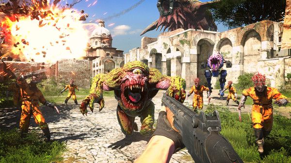 Illustration de l'article sur Serious Sam 4 souvre aux mods du Steam Workshop