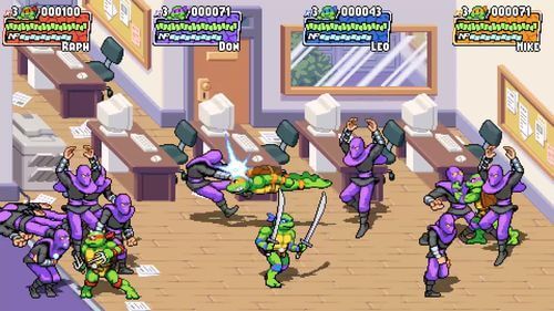 Illustration de l'article sur Teenage Mutant Ninja Turtles:Shredders Revenge sur Switch