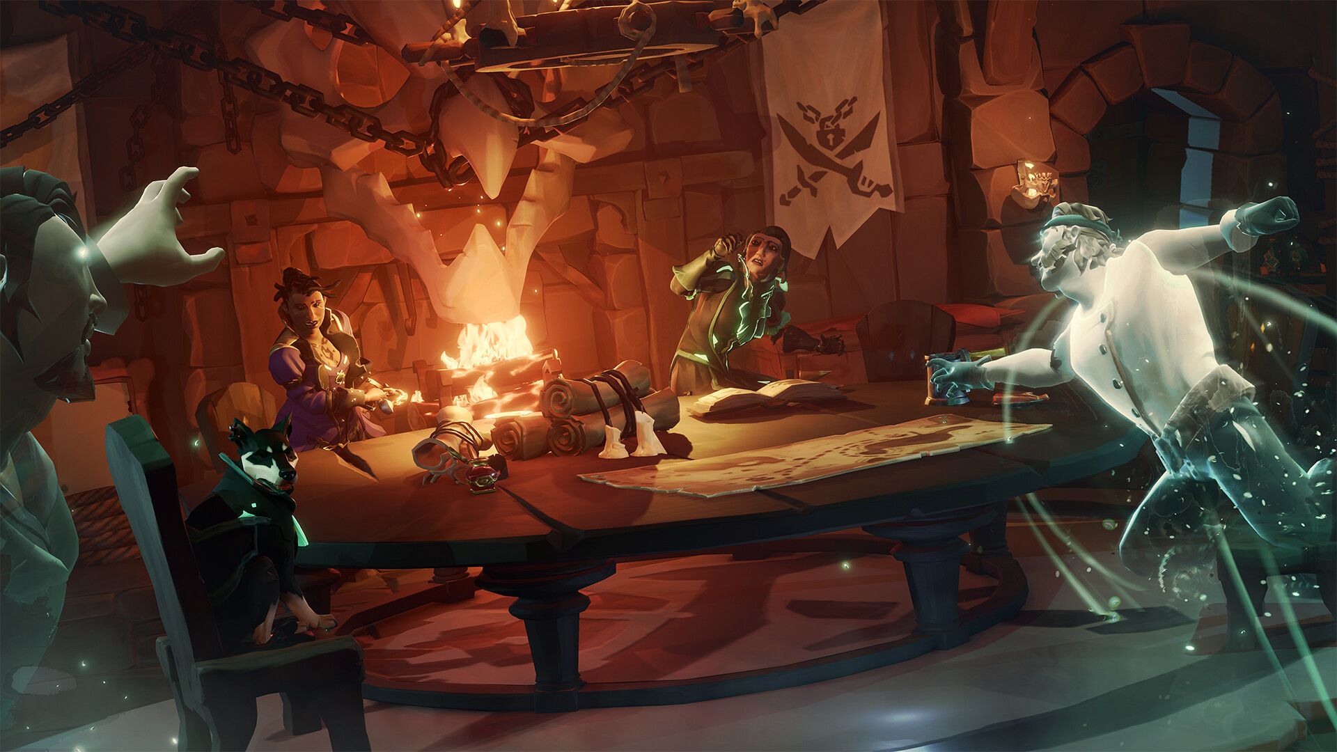 Illustration de l'article sur Sea of Thieves : The Legendof Monkey Island est disponible