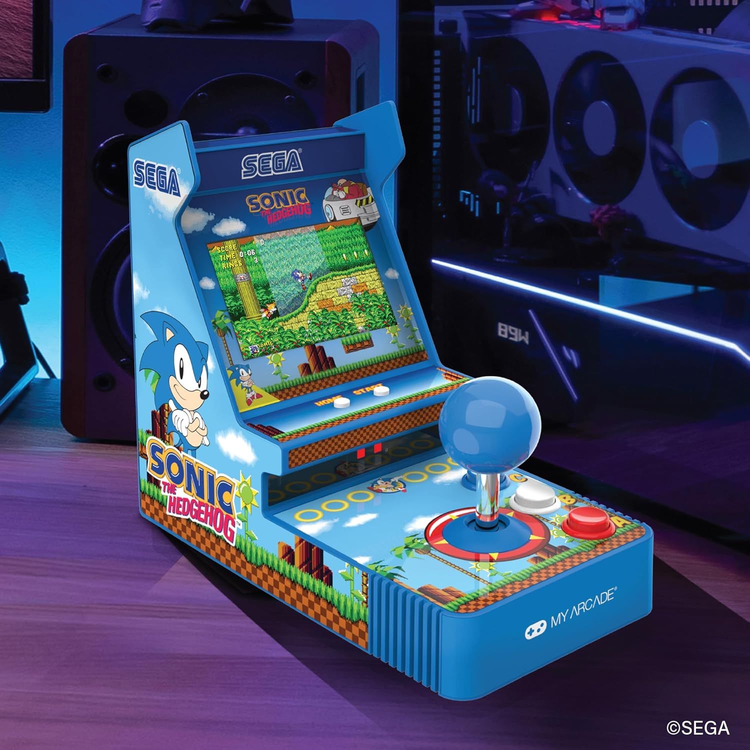 TEST : Mini Arcade<BR> Sonic The Hedgehog