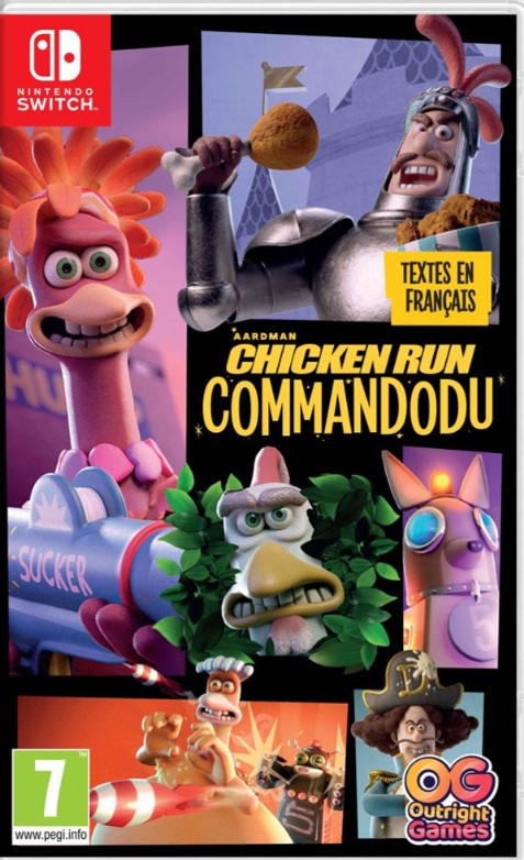 Retrouvez notre TEST : Chicken Run: Commandodu