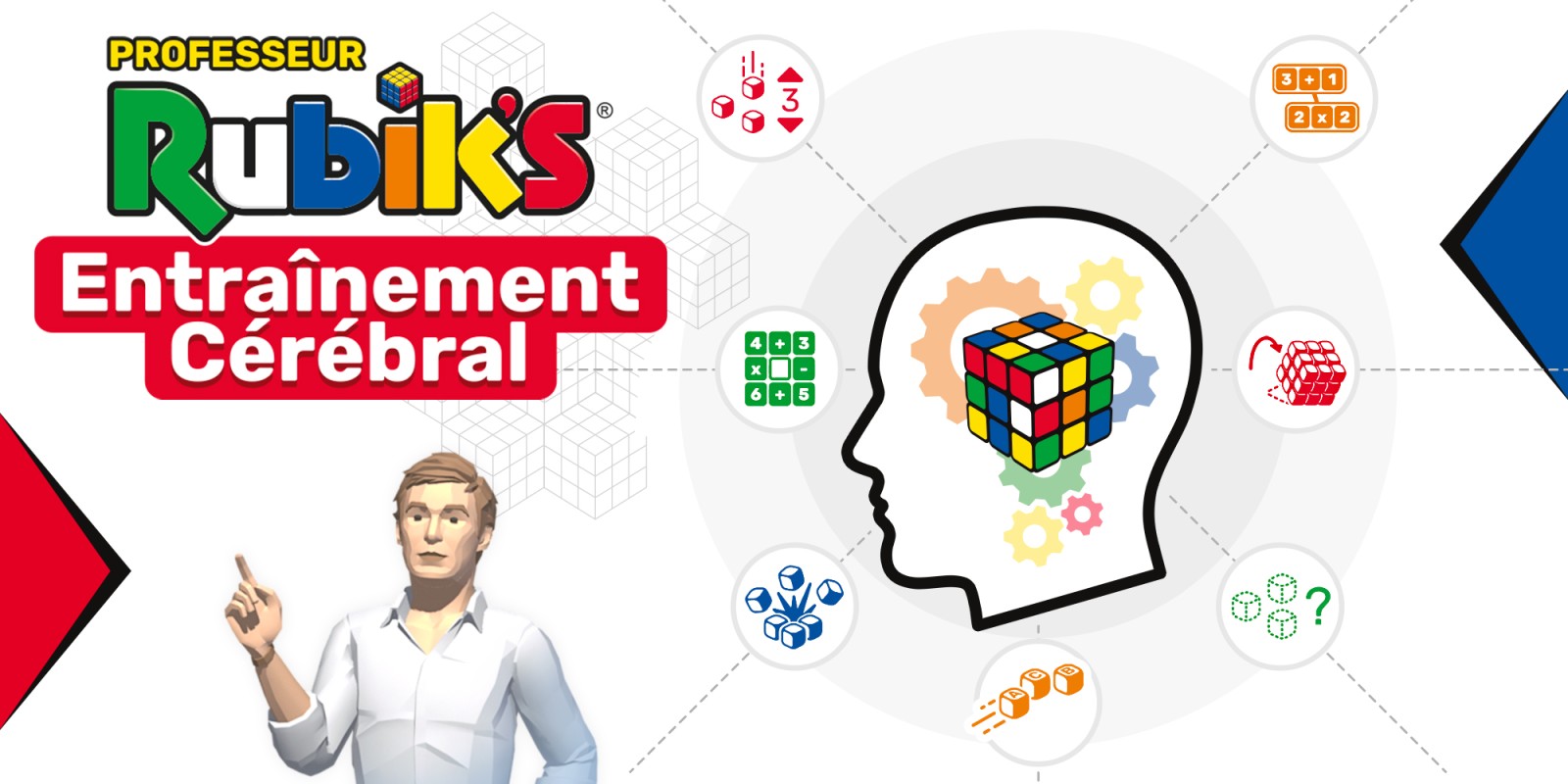 Illustration de l'article sur  Professeur Rubiks EntranementCrbral est disponible