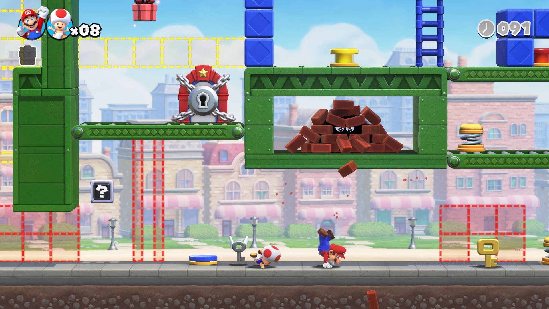 TEST : Mario vs Donkey Kong 