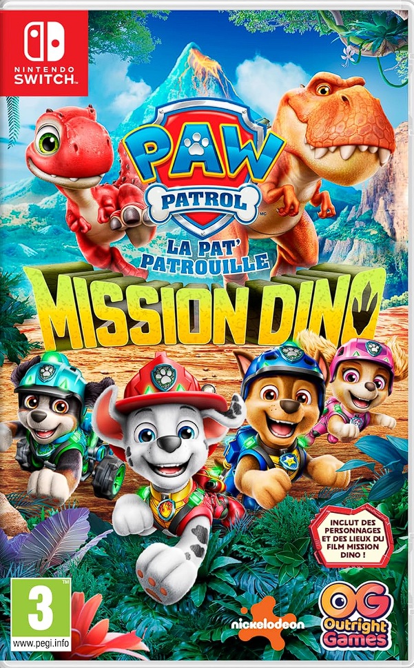 Retrouvez notre TEST : PAW Patrol, la Pat�Patrouille : Mission Dino