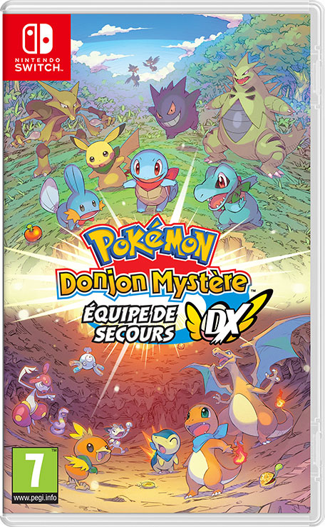 Retrouvez notre TEST :  Pokemon Donjon Mystere Equipe de secours DX