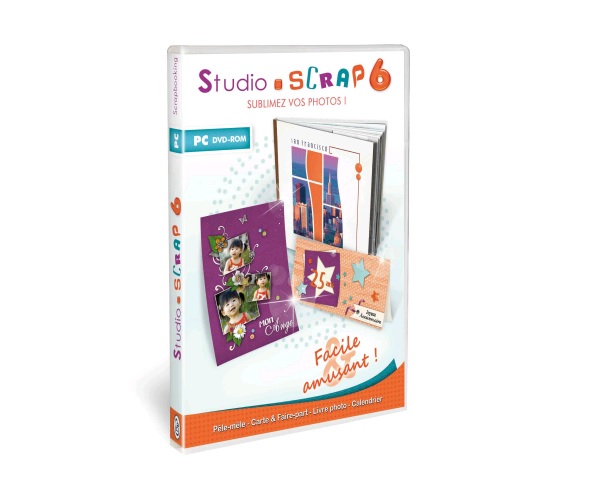 Illustration de l'article sur CDIP annonce Studio-Scrap 6, le logiciel de scrapbooking digital