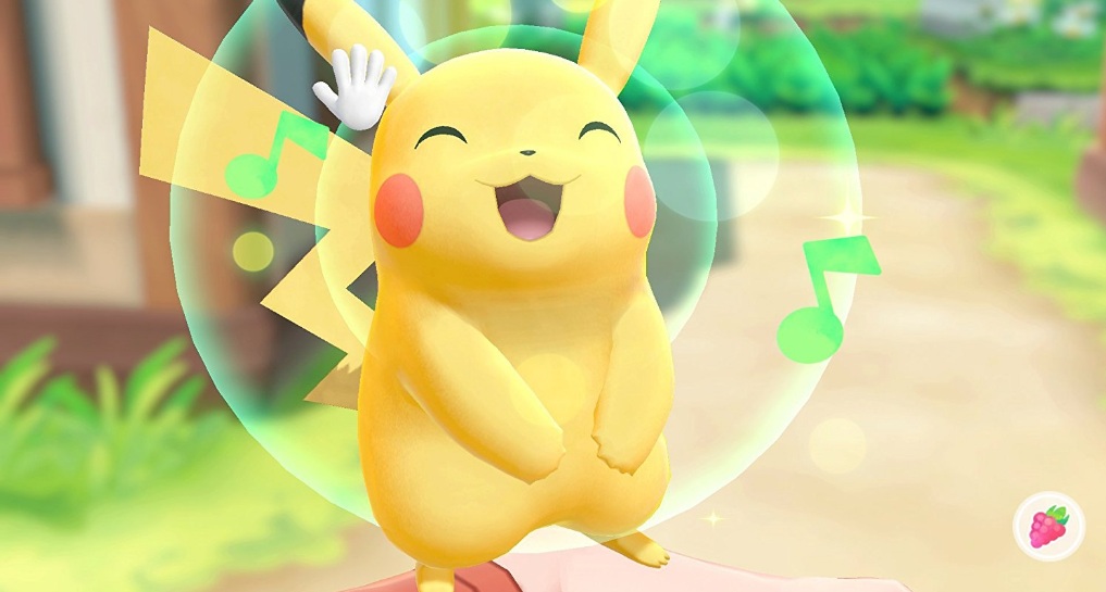 Illustration de l'article sur Pokémon Let's Go Evoli Pikachu