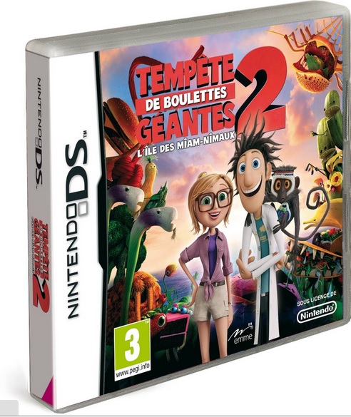 Illustration de l'article sur Avanquest annonce Tempte de boulettes gantes 2 sur DS et 3DS