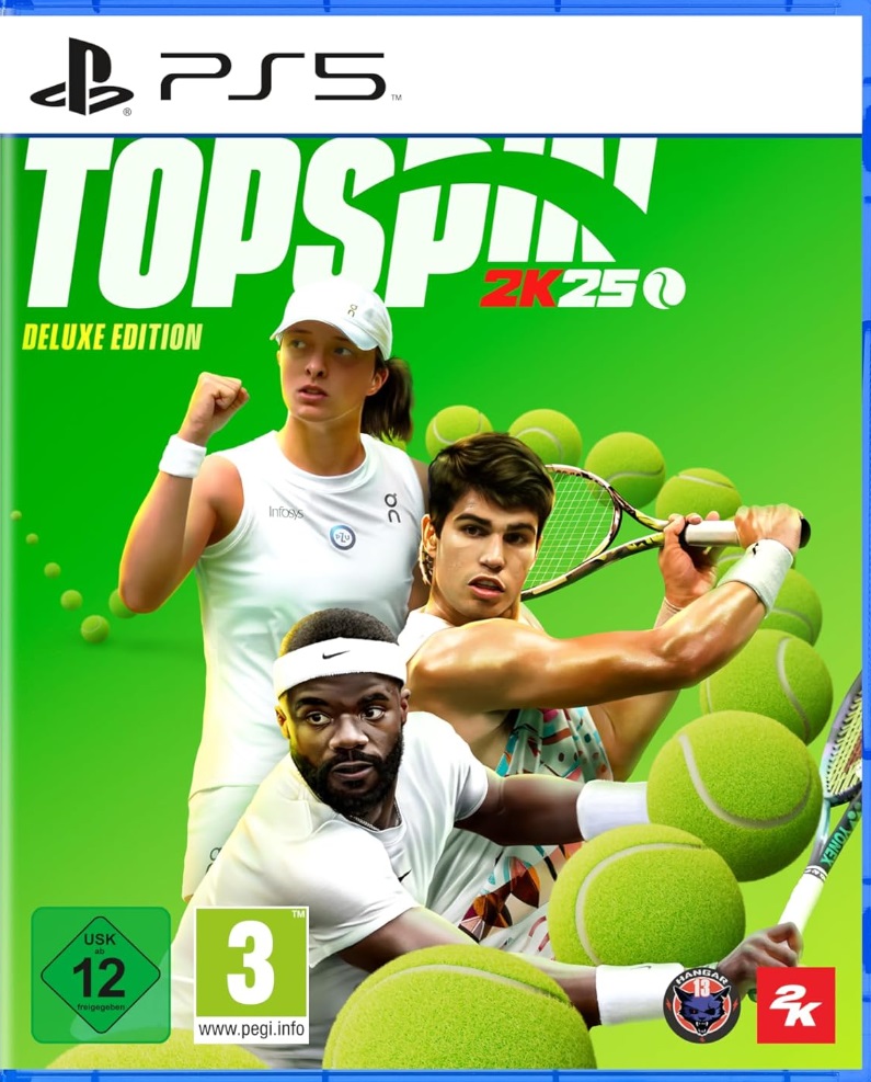 Retrouvez notre TEST : Top Spin 2k25