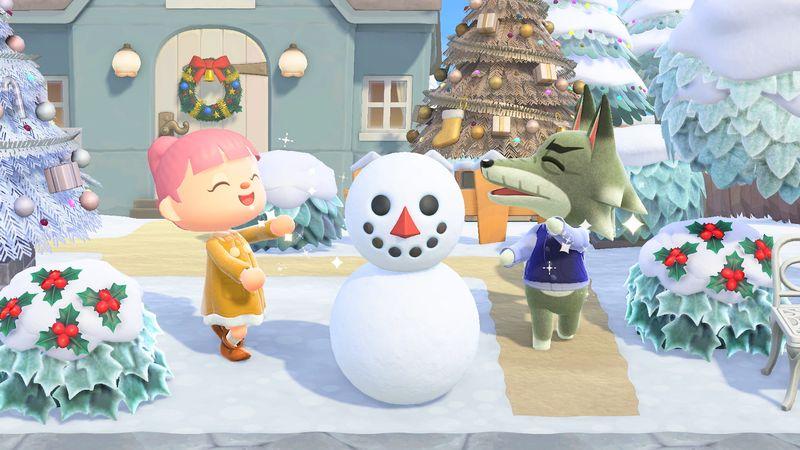 Illustration de l'article sur Animal Crossing: New Horizons : Mise  jour d'Hiver