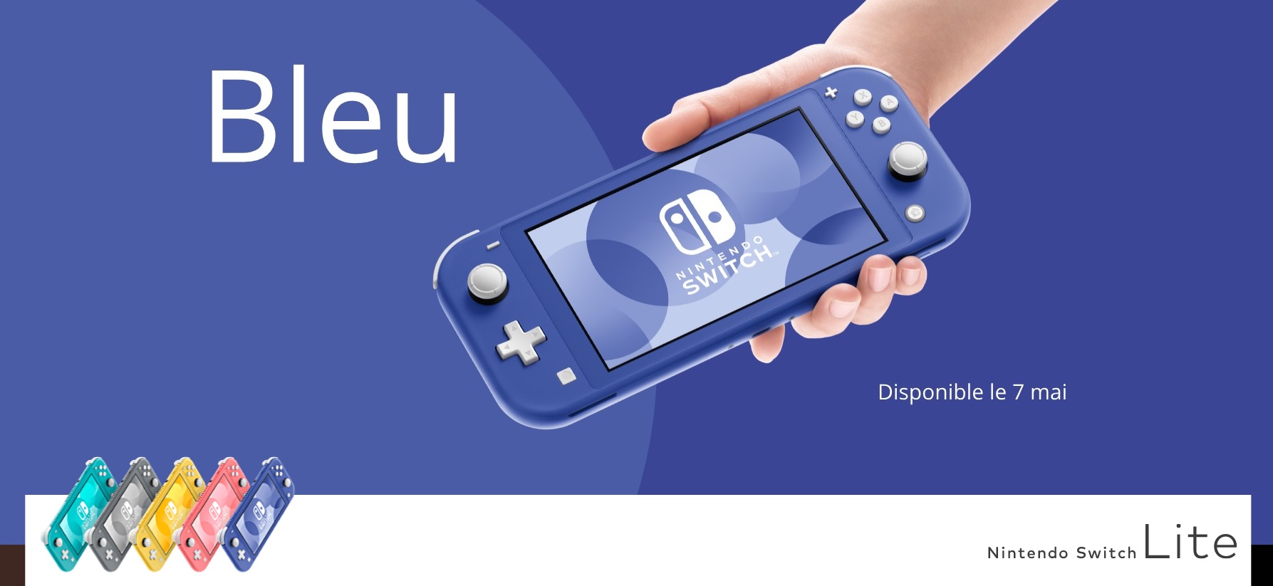 Illustration de l'article sur La Nintendo Switch Litebleue arrive en 2021