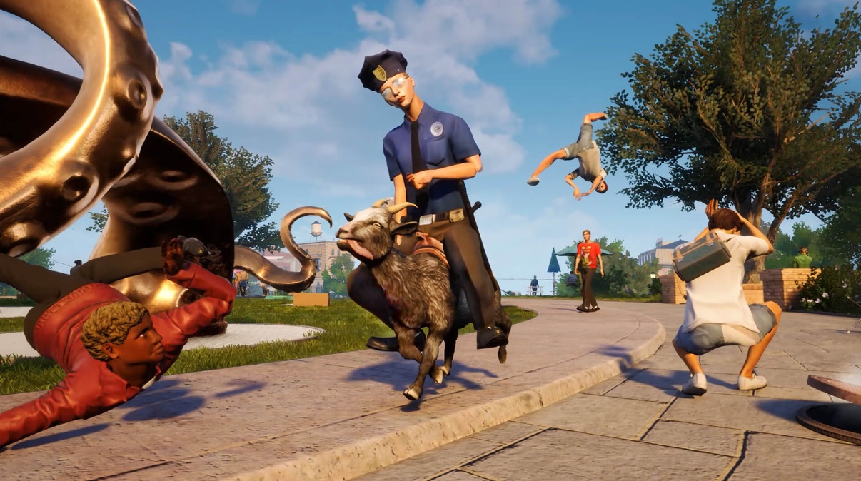 Illustration de l'article sur TEST - Goat Simulator 3