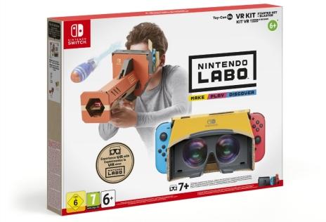 Illustration de l'article sur Nintendo annonce le kit VR de Nintendo Labo