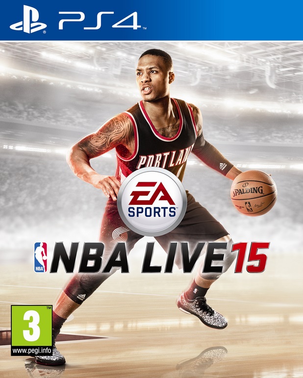 Illustration de l'article sur Damian Lillard apparatra couverture de NBA LIVE 15